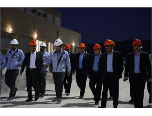 بازدید مدیرعامل بانک تجارت ایران از شرکت پتروشیمی ارغوان گستر ایلام